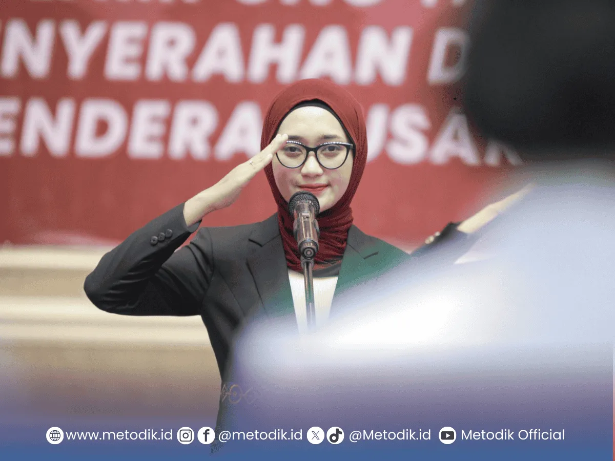Wagub Jihan Kukuhkan Paskibraka Provinsi Lampung Tahun 2025 yang akan Bertugas pada Upacara HUT RI ke- 80