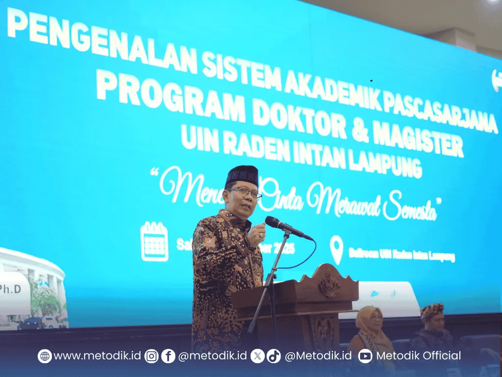 Sambut Mahasiswa Pascasarjana, Rektor UIN RIL : Welcome To The Greenest Campus Among The Islamic Campus 