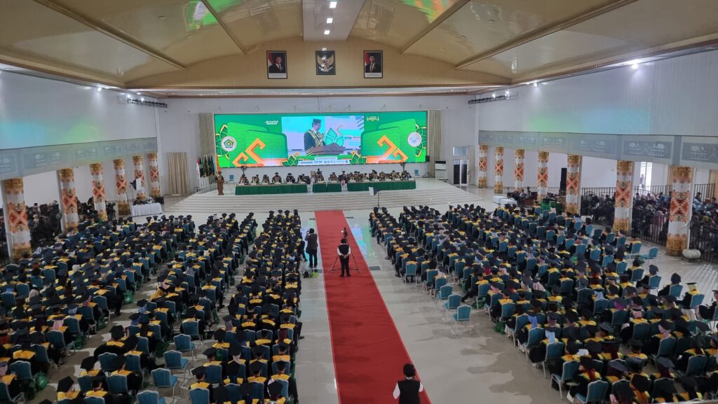 Dua Fakultas Baru UIN RIL Luluskan Wisudawan