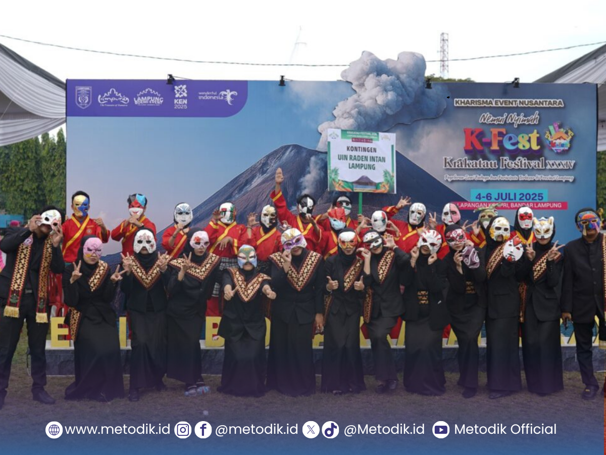 UIN Raden Intan Lampung Tampilkan Kolaborasi Budaya di Krakatau Festival 2025