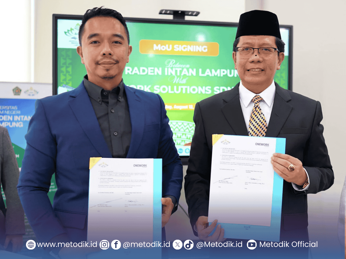 UIN Raden Intan Lampung Jalin Kerja Sama dengan Onework Solutions Malaysia