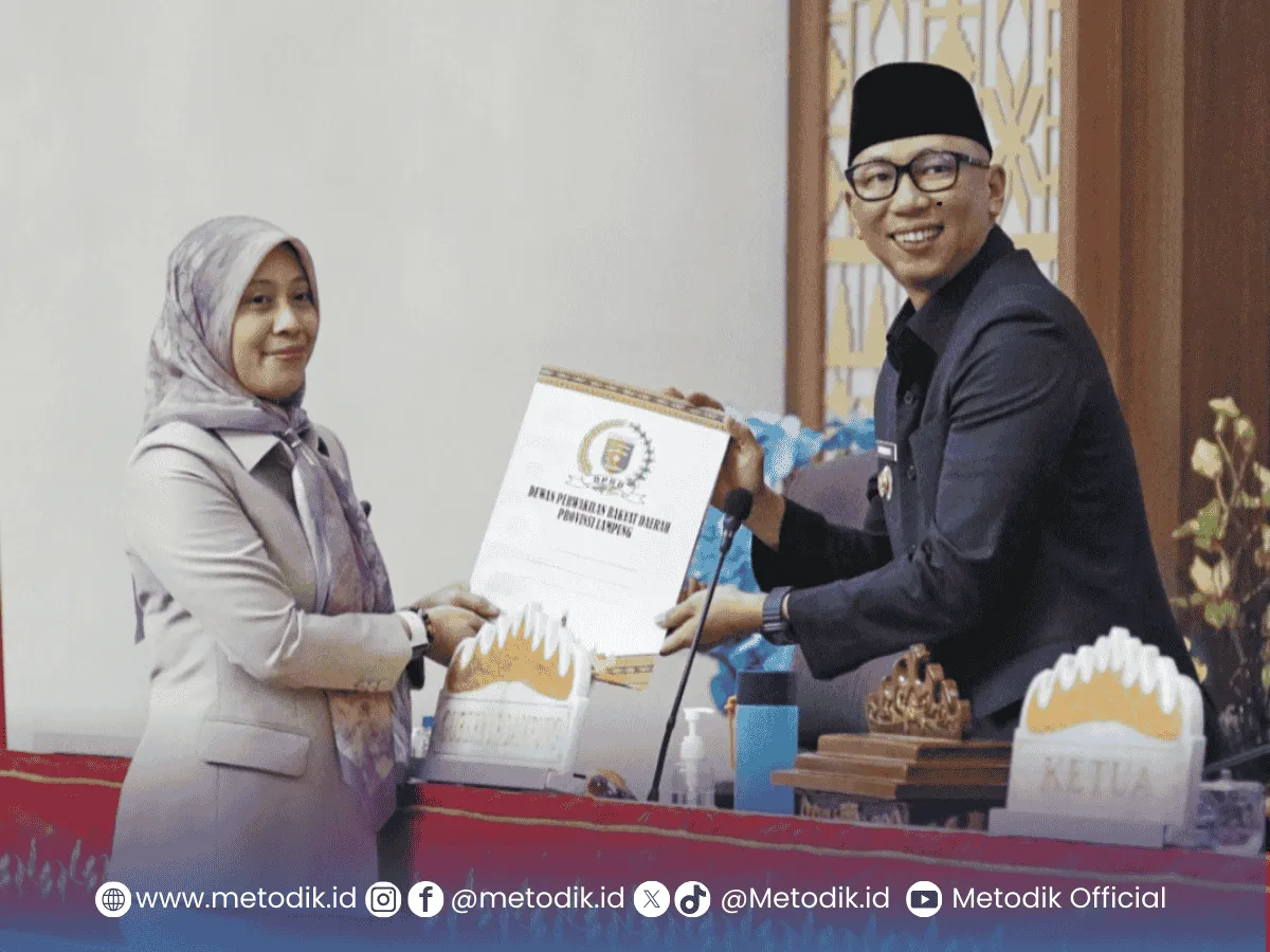 Fatikhatul Khoiriyah Serahkan Hasil Laporan Badan Anggaran DPRD Lampung