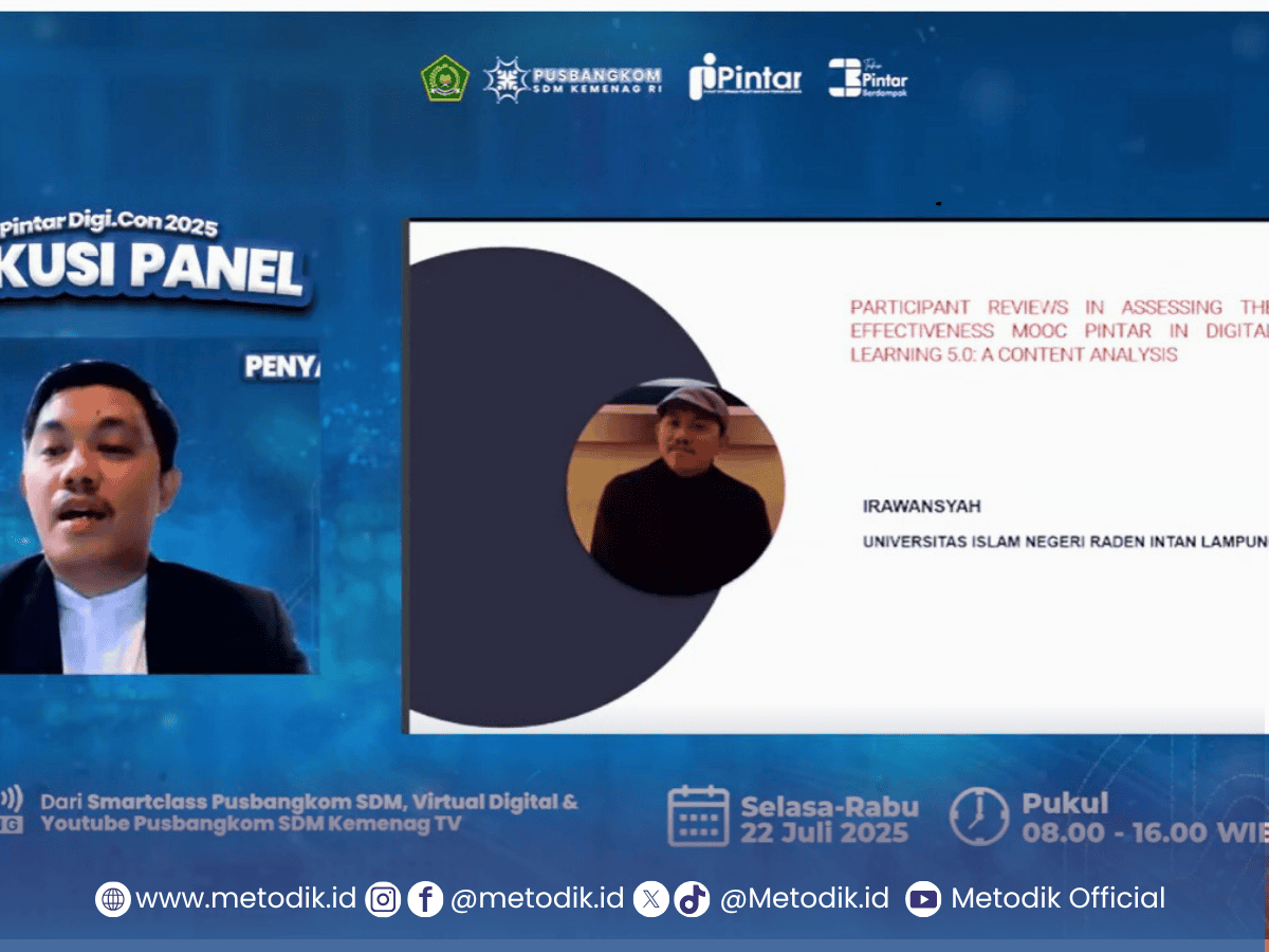 Dosen UIN RIL Terpilih Jadi Presenter di Konferensi Digital Pintar 2025