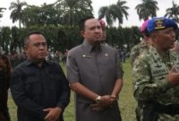 Ketua Komisi I DPRD Lampung Ikut Upacara Gelar Operasi Gaktib dan Yustisi