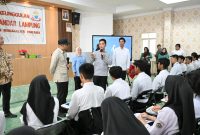 Tinjau Pelatihan Vokasi di SMKN 4 Bandar Lampung, Wapres Dukung Penguatan SDM Berdaya Saing Global