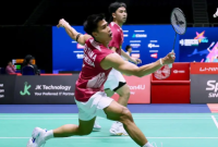 Bermain Agresif, Sabar/Reza Melaju ke 16 Besar Singapore Open 2026