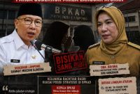 Keluarga Bachtiar Basri Kepung Jabatan di BPKAD Lampung, Bisikan “Sang Bibi” Diduga Paksa Gubernur Mirza Langgar Aturan