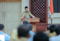 Gubernur Rahmat Mirzani Djausal Pimpin Rakor Peningkatan Produksi Pangan, Pemerintah Pusat Tetapkan Target Luas Panen Lampung 850 Ribu Hingga 1 Juta Hektare per Tahun
