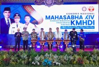 Gubernur Mirza Tekankan Nilai Tri Hita Karana di Mahasabha XIV KMHDI, Perkuat Harmoni Lampung