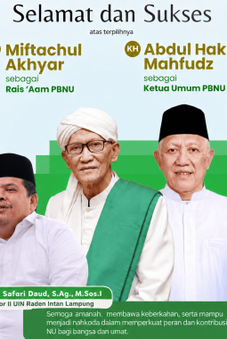 Babak Baru PBNU, Prof. Safari Daud Sampaikan Doa dan Harapan