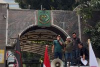 Aksi Masyarakat Lampung di Depan Kantor Kejagung RI Desak Penuntasan Kasus Dugaan Korupsi LPPM Unila