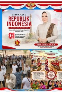 Ketua DPRD Lampung Selatan Dukung Semarak Perlombaan HUT Kemerdekaan RI di Natar