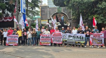 Kepung Kejagung RI, ALAM BAKA Desak Tetapkan Tersangka Kasus Mafia Tanah dan Korupsi di Lampung