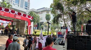 Massa ALAM BAKA Geruduk Wisma Danantara, Soroti Aset PTPN Terbengkalai hingga Program KDMP-KNMP